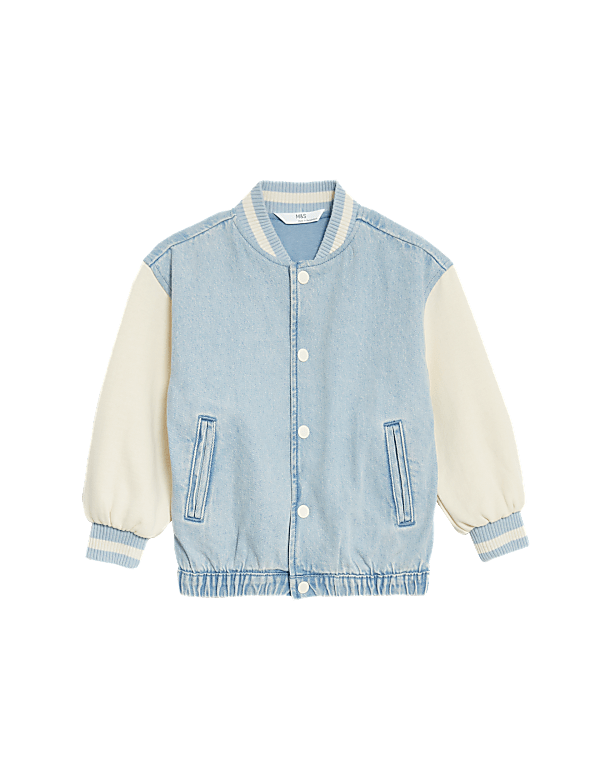 Denim Bomber Jacket (2-8 Yrs)