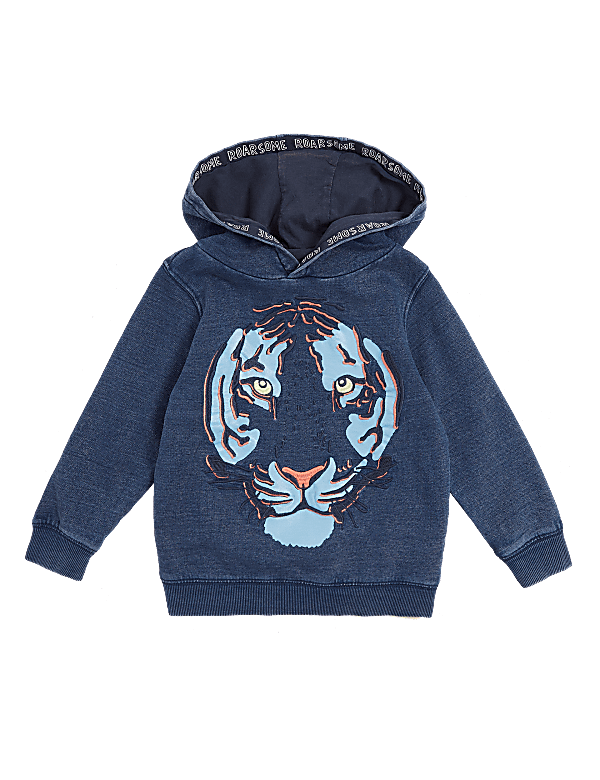 Embroidered tiger hoodie shop
