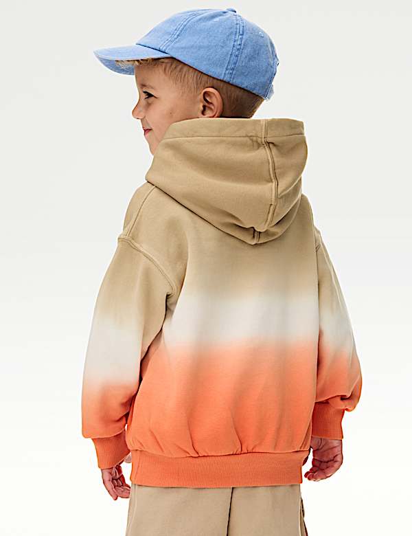 Cotton Rich Ombre Hoodie (2-8 Yrs) - FR