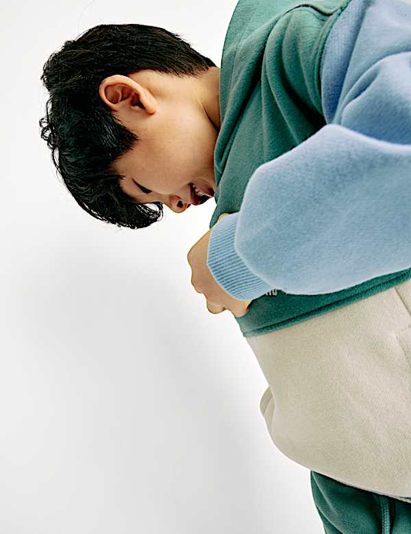 Cotton Rich Slogan Hoodie (2-8 Yrs) - NL