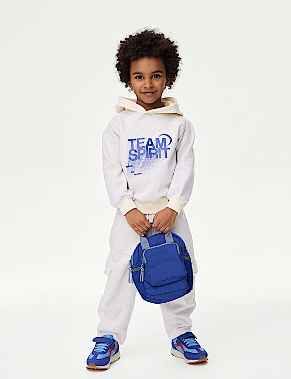 Cotton Rich Team Spirit Hoodie (2-16 Yrs) - NL