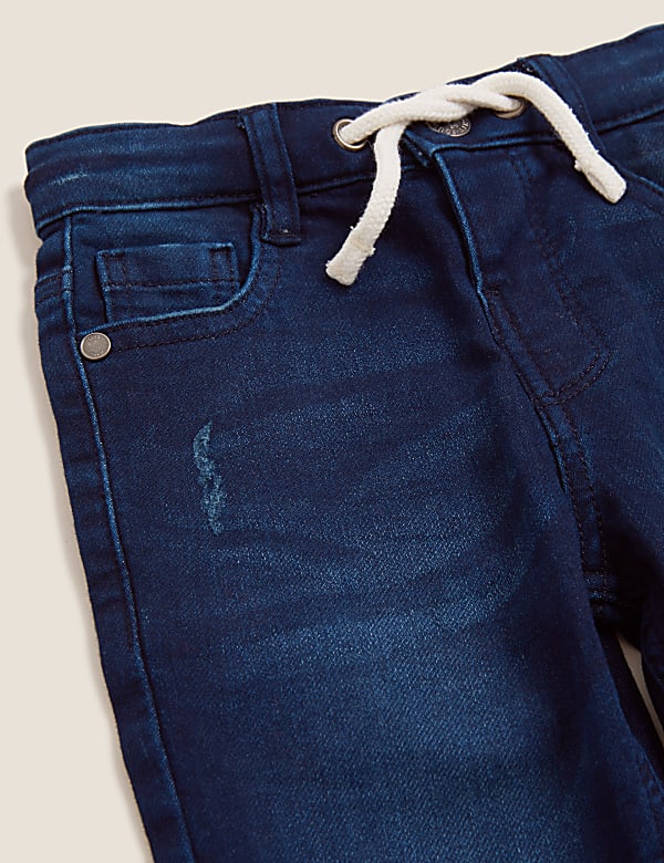 Regular Denim Cuffed Hem Jeans (2-7 Yrs)