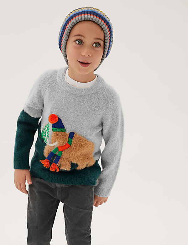 Graphic knit jumper 2025