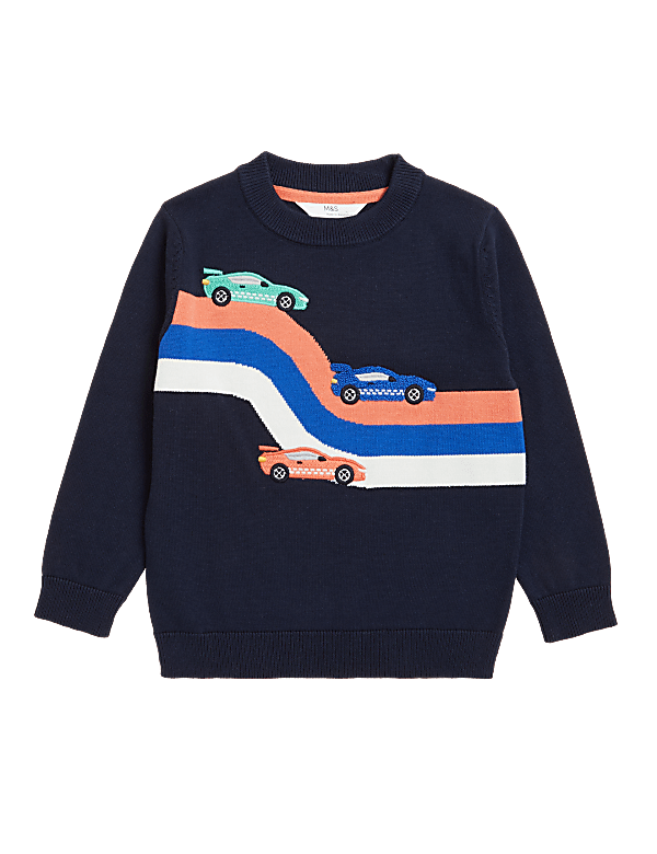 Pure Cotton Car Jumper