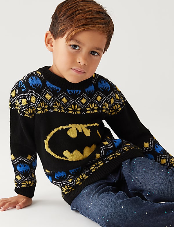 Buy Batman Knitted Jumper at Marks Spencer
