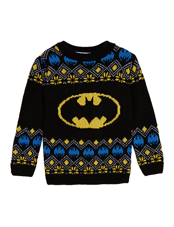 Batman™ Knitted Jumper