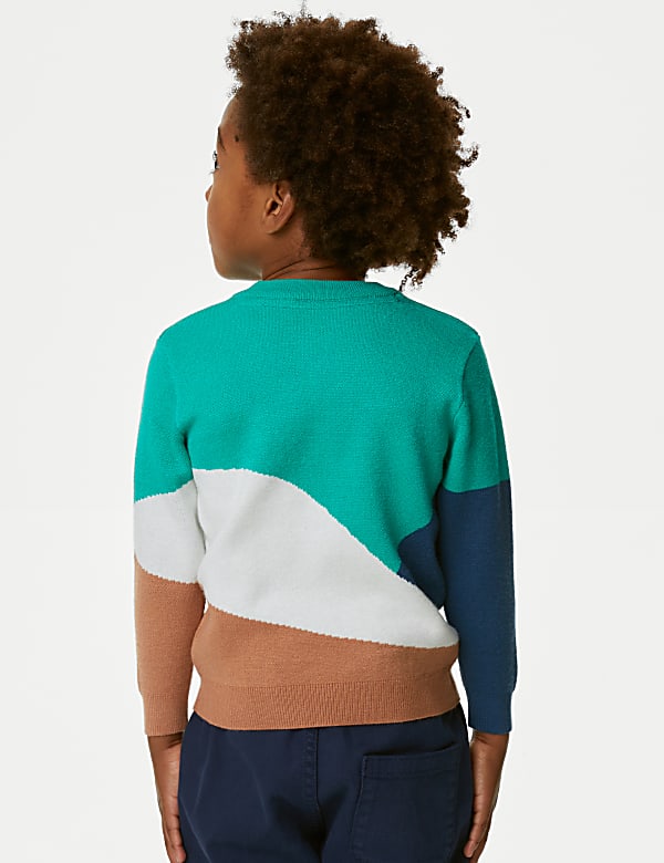 Truck Knitted Jumper (2-8 Yrs)