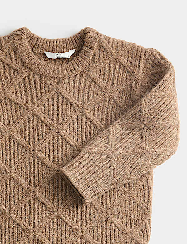 Cable Knit Jumper (2-8 Yrs)