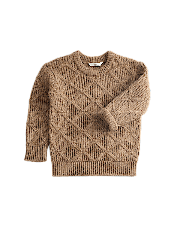 Cable Knit Jumper (2-8 Yrs)