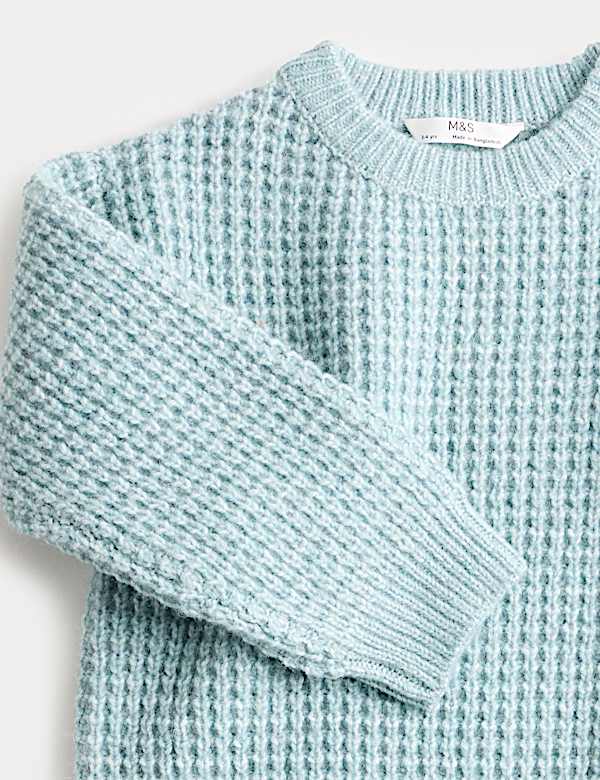 Crew Neck Knitted Jumper (2-8 Yrs)