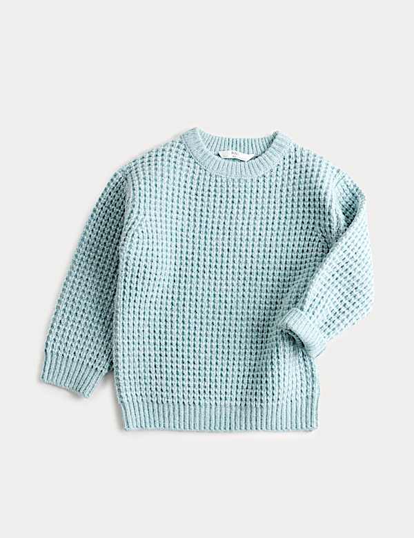 Crew Neck Knitted Jumper ( 2-8 Yrs) - US
