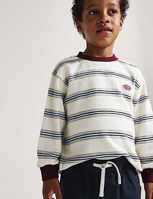 Relaxed Denim Cargo Jeans (2-8 Yrs)