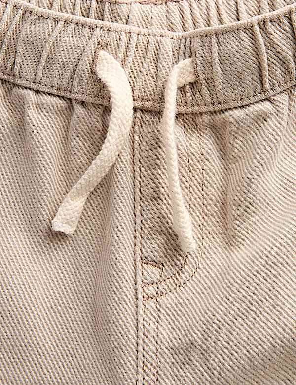 Relaxed Denim Cargo Jeans (2-8 Yrs)