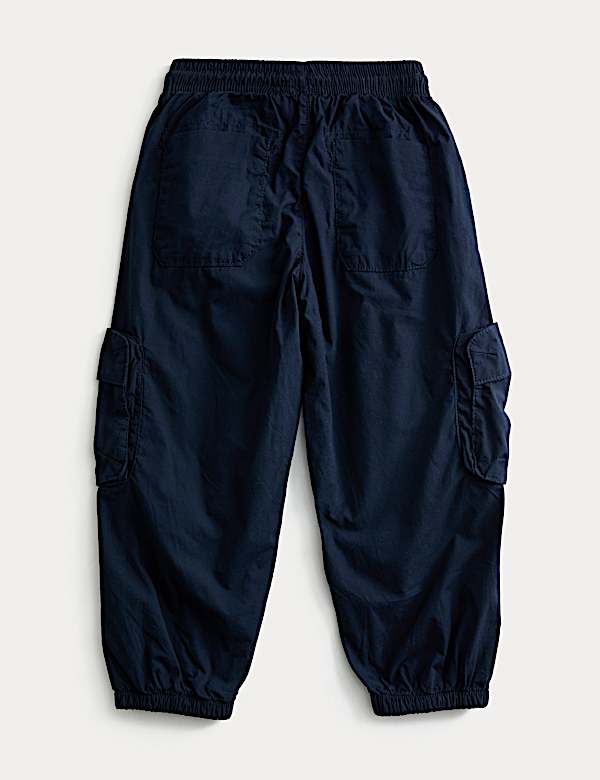 Pure Cotton Cargo Joggers (2-8 Yrs)
