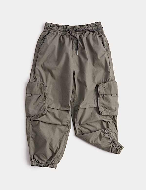 Pure Cotton Cargo Joggers (2-8 Yrs) - SE