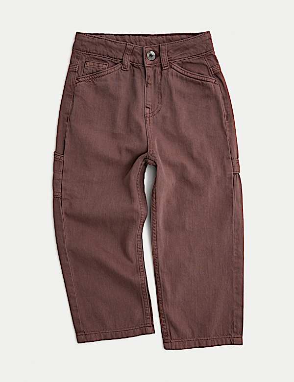 Zuiver katoenen jeans met normale pasvorm (2-8 jaar) - NL