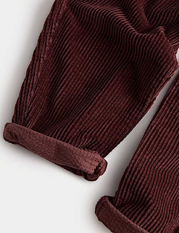 Pure Cotton Corduroy Trousers (2-8 Yrs) - CA