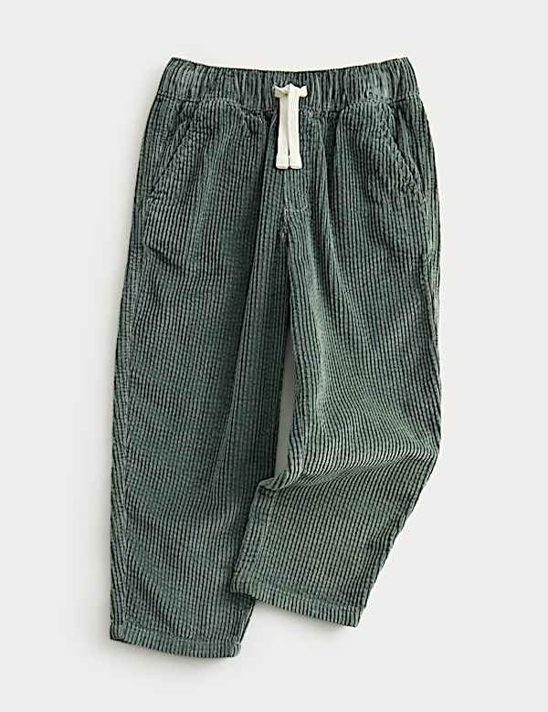 Pure Cotton Corduroy Trousers (2-8 Yrs) - MX