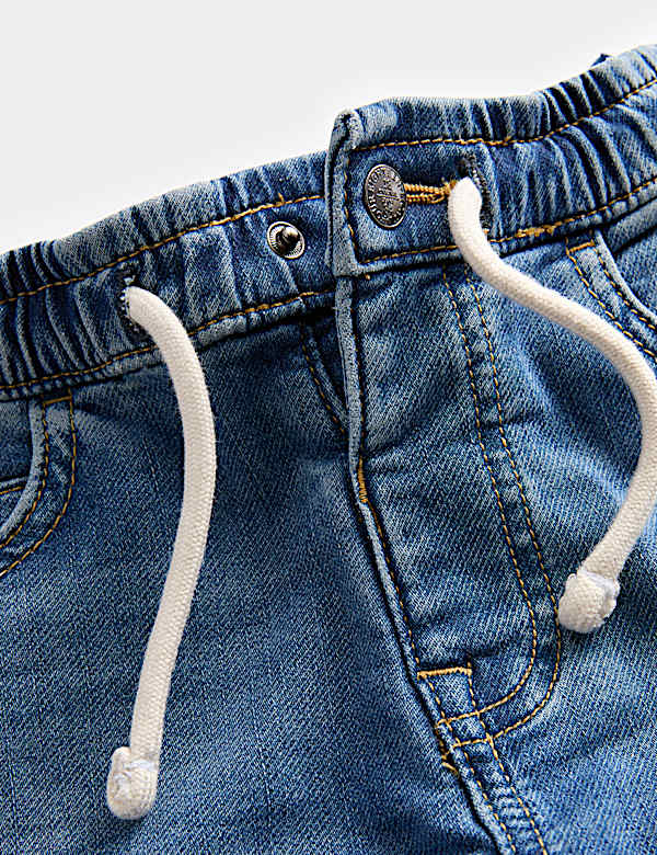 Straight Leg Cotton Rich Comfort Waist Jeans (2-8 Yrs)