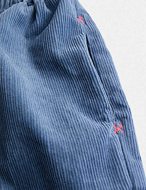 Pure Cotton Corduroy Trousers (1-10 Yrs) - CA