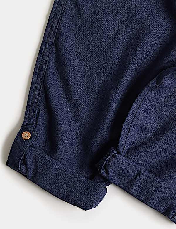 Linen Rich Trousers (2-8 Yrs)