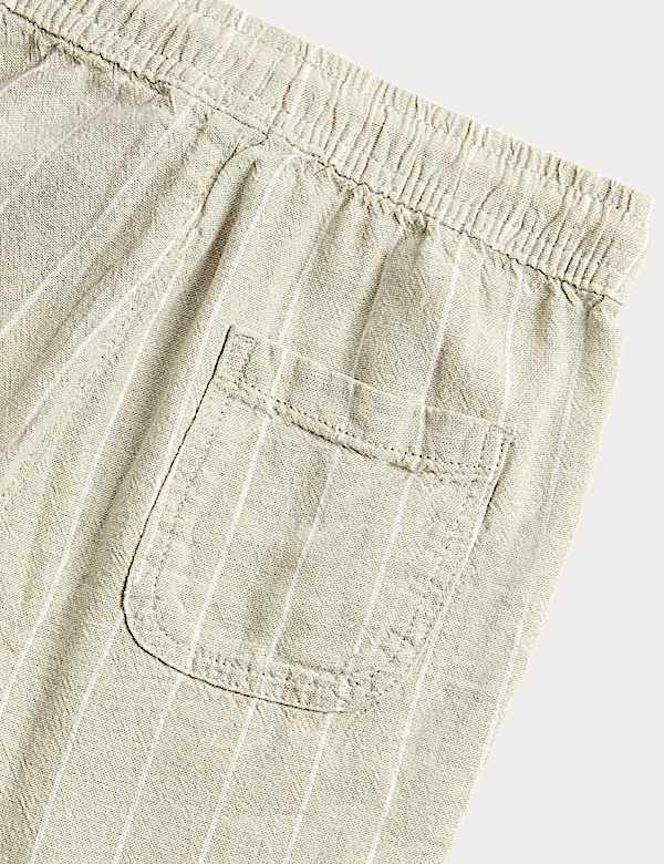 Linen Rich Trousers (2-8 Yrs)