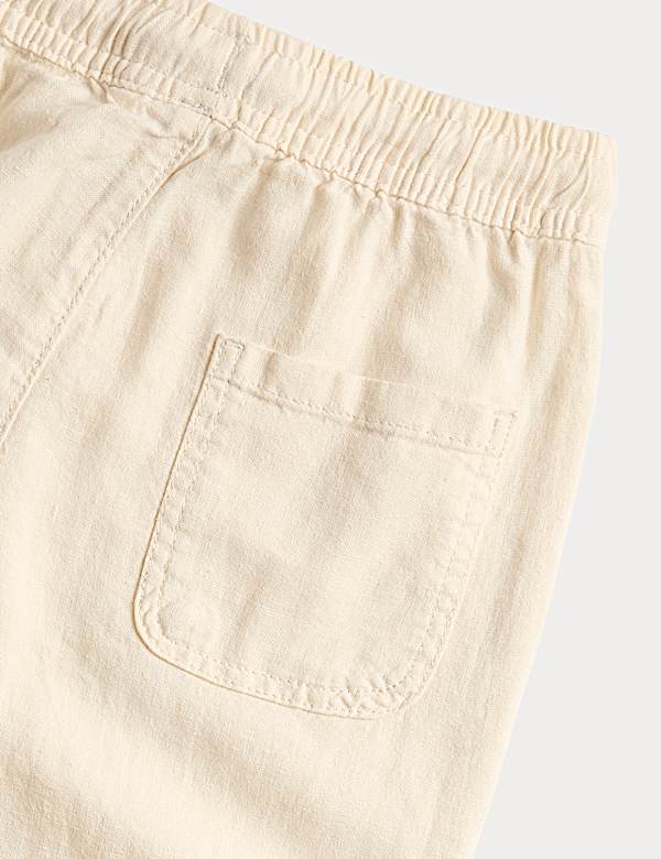 Linen Rich Trousers (2-8 Yrs) - IT