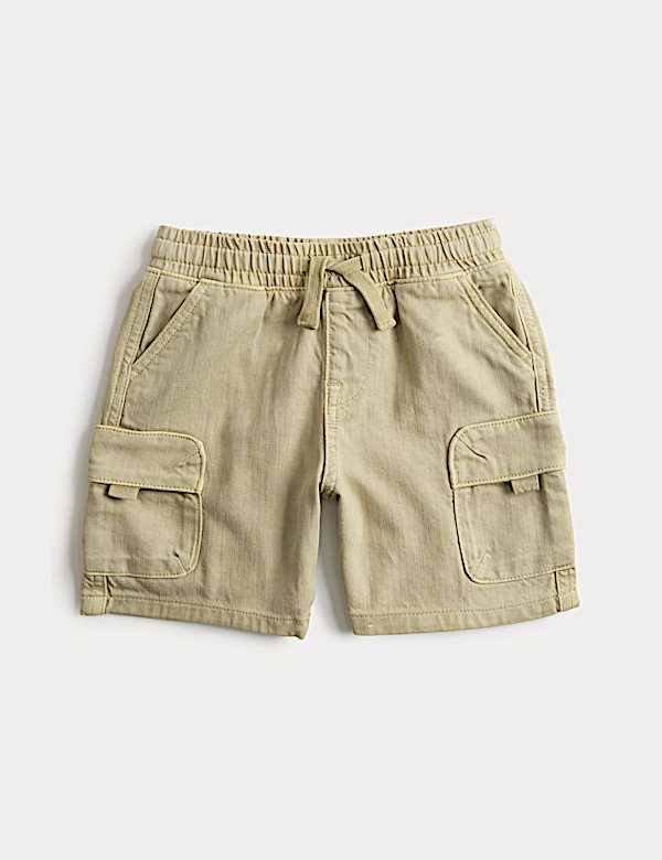 Cotton Rich Cargo Shorts (2-8 Yrs)
