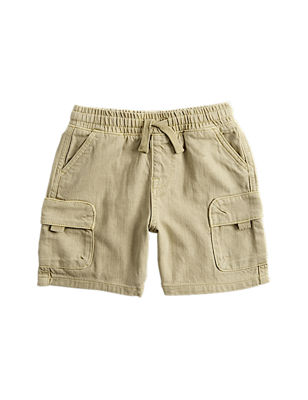Cotton Rich Cargo Shorts (2-8 Yrs)