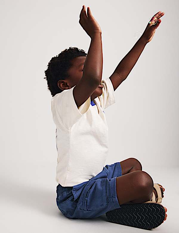 Cotton Rich Cargo Shorts (2-8 Yrs)