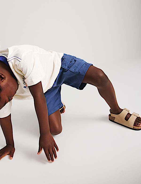 Cotton Rich Cargo Shorts (2-8 Yrs)