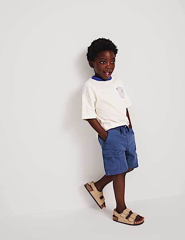 Cotton Rich Cargo Shorts (2-8 Yrs)