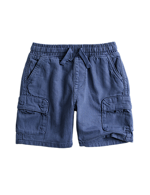 Cotton Rich Cargo Shorts (2-8 Yrs)