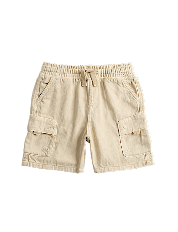 Cotton Rich Cargo Shorts (2-8 Yrs)