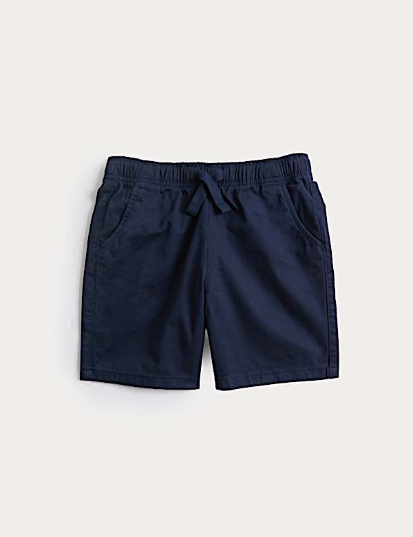 Cotton Rich Pull On Shorts (2-8yrs)