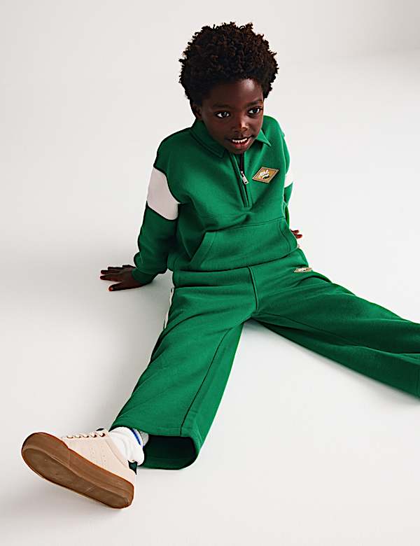 Sporty Wide Leg Joggers (2-8 Yrs) - NL