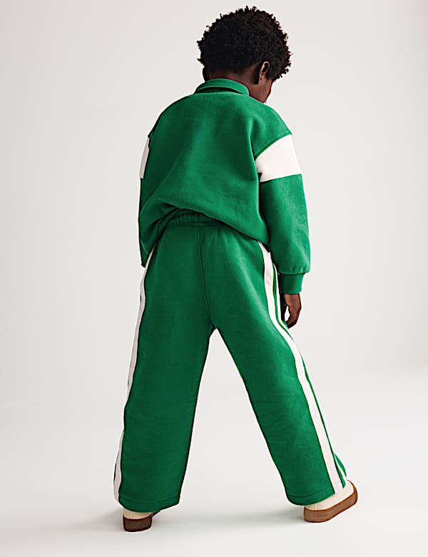 Sporty Wide Leg Joggers (2-8 Yrs) - NL