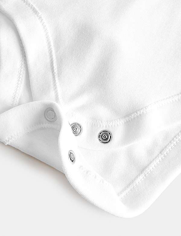 7 Pack Organic Pure Cotton Bodysuits