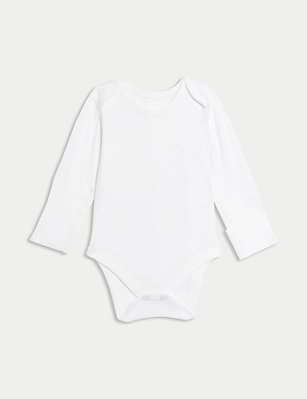 5pk Pure Cotton Bodysuits (5lbs - 3 Yrs) - JP