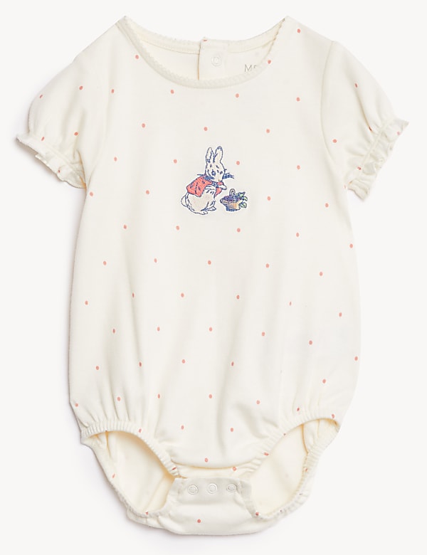 2pk Pure Cotton Peter Rabbit™ Bodysuits