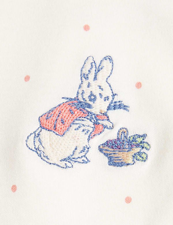 2pk Pure Cotton Peter Rabbit™ Bodysuits