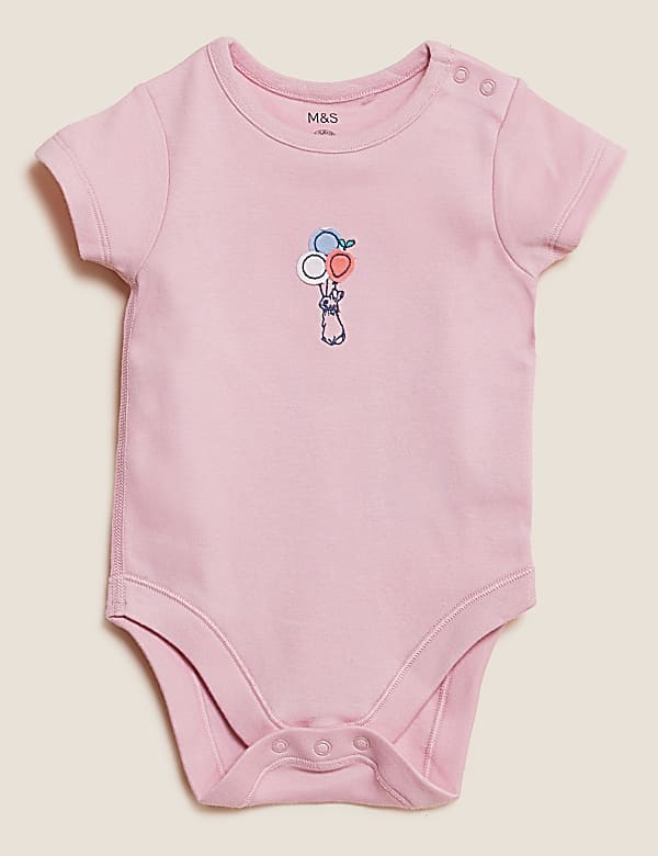 3pk Pure Cotton Peter Rabbit™ Bodysuits (5½lbs - 3 Yrs)