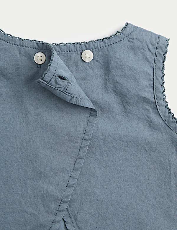 2 Piece Pure Cotton Embroidered Outfit (0-12 Months)