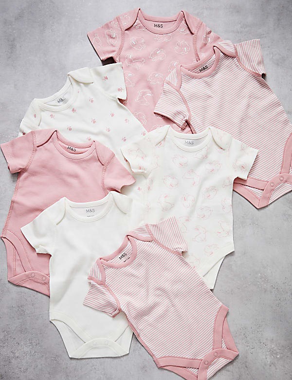 14pk Cotton Rich Printed Pink Gift Set