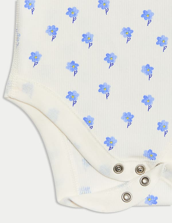 2pk Cotton Rich Bodysuits (6½lbs-3 Years)