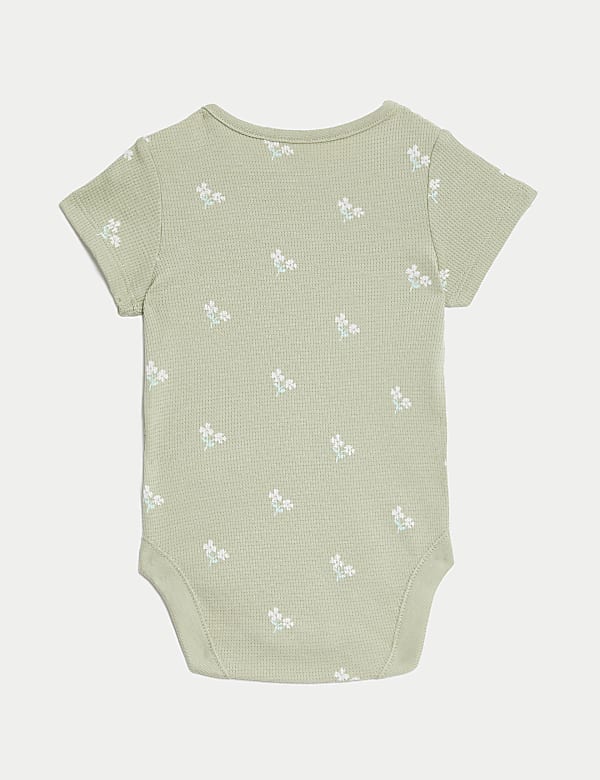 3pk Pure Cotton Printed Bodysuits (6½lbs-3 Yrs)