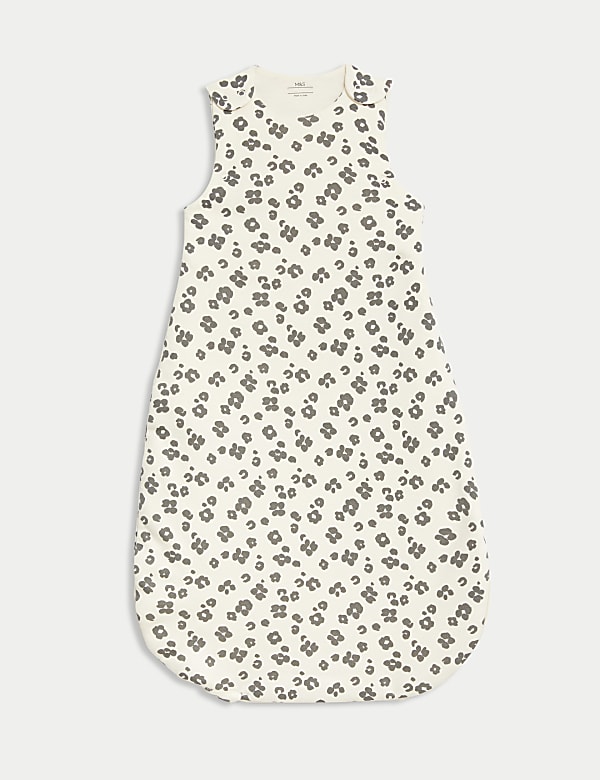 Marks Spencer Pure Cotton Animal Print 2.5 Tog Sleeping Bag 0 3 Yrs Multi 6 18M