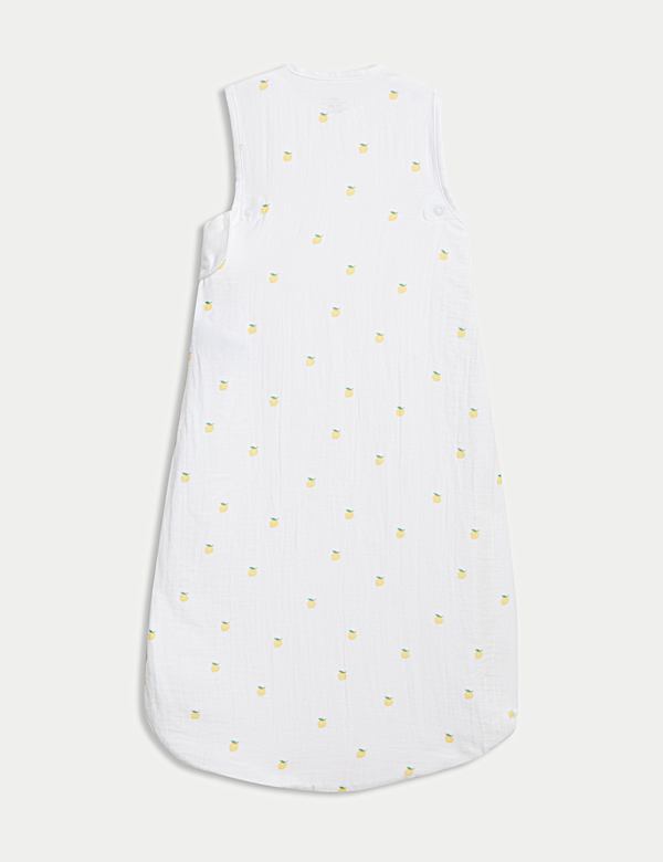 Pure Cotton Lemon 0.5 Tog Sleeping Bag (0-3 Yrs) - EE