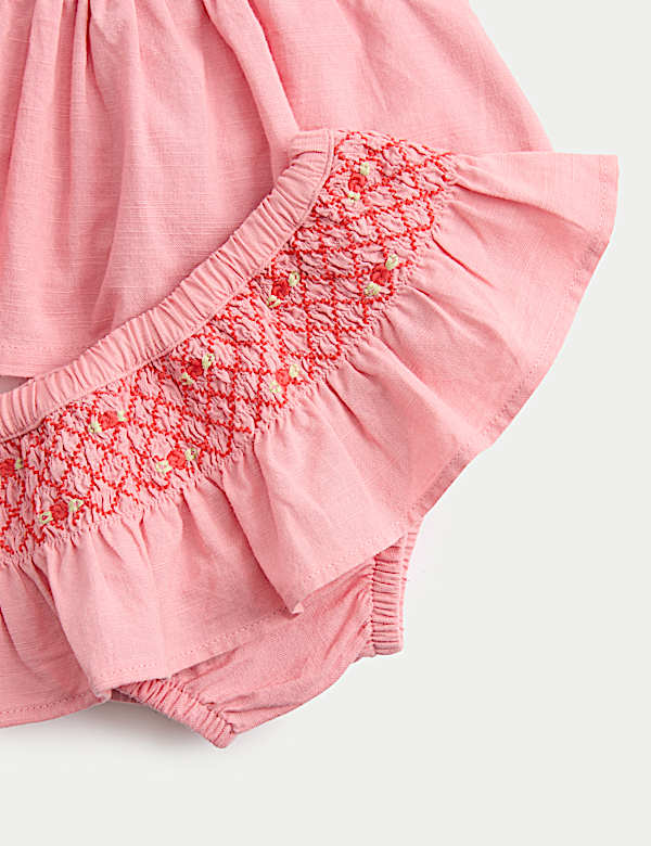 2 Piece Pure Cotton Top & Bottom Outfit (0 Months - 18 Months) - LU