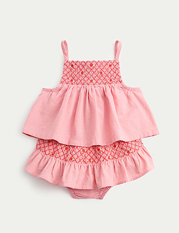 2 Piece Pure Cotton Top & Bottom Outfit (0 Months - 18 Months)